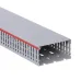 Короб перфорированный, серый RL6 80x40
