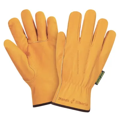 Перчатки кожаные 2Hands (Siberia) 0140, р-р 10,5, кожа КРС