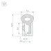 Профиль силиконовый WPH-FLEX-0817-SIDE-S8-10m WHITE (Силикон)