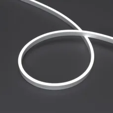 Лента герметичная MOONLIGHT-SIDE-A120-06x12мм 24V White6000 9.6 W/m, IP65, 5м, wire x2 вывод кабеля прямой