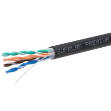 SUPRLAN Long Ethernet U/UTP 5e 4x2x0,64 Cu LSZH нг(А)-HF UV In./Out 500м (RUS)