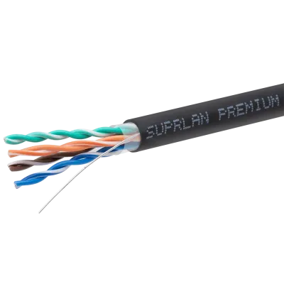 SUPRLAN Long Ethernet U/UTP 5e 4x2x0,64 Cu LSZH нг(А)-HF UV In./Out 500м (RUS)