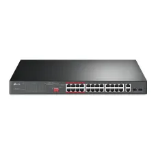 Коммутатор неуправляемый 24 порта RJ45/Combo/SFP 10 100 Мб/с PoE 250Вт