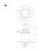 Светильник MS-INVISIO-TRIMLESS-R35-5W Warm3000, WH-WH, 36 deg, 230V, IP54, Металл, 5 лет