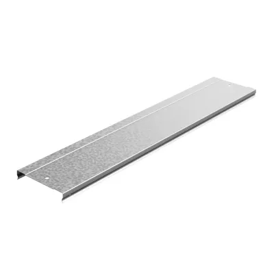 Крышка к лотку 150х15х3000 под заземление, толщина 0,6 мм, Сендзимир цинк
