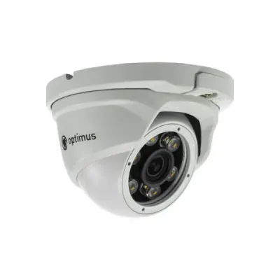 Видеокамера AHD 2Мп купольная IP66 ИК-20м с PoE (2.8мм)