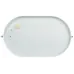 Светильник ЭРА НБП 04-100-001 Акватермо алюминий/стекло IP54 E27 max 100Вт 280х160 овал белый