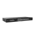 Коммутатор неуправляемый 24x100Мбит/с (RJ45 с PoE+), 2x1Гбит/с (Combo) 370Вт