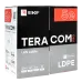 Витая пара TERACOM PRO 5E U/UTP 4 пары solid OUT 24AWG LDPE черный 305м