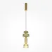 Светильник подвесной  Maytoni Level MOD253PL-L18BS3K1 LED 12W Латунь