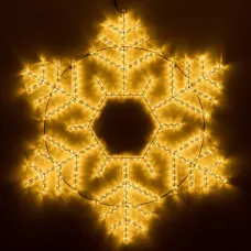 Фигура ARD-SNOWFLAKE-M10-1000x900-576LED Warm 230V, 35W Ardecoled, IP65