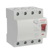 УЗО YON макс (YON max), 4P, 30mA, 80A, тип AC