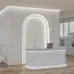 Блок питания (драйвер)для светодиодной ленты на DIN рейку 12В, 100 Вт, 100-240В, 8.3А, IP20, 100х93х56 мм, пластик, белый