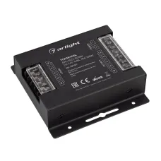 Усилитель ARL-5022-RGBW 12-24V, 4x8A, 384-768W ARL, IP20 металл, 2 года
