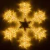 Фигура ARD-SNOWFLAKE-M4-750x750-324LED Warm 230V, 18W Ardecoled, IP65