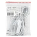 Кабель питания для линейного светильника ЭРА FTS-C5-plug-1,5 1,5 м с выключателем коннектор IEC C5
