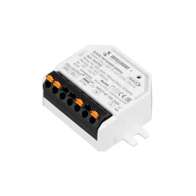 Блок питания шины INTELLIGENT ARLIGHT SMART-DALI-302-72-SUF, 230V, 200mA, IP20, пластик, 5 лет
