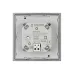 Панель кнопочная INTELLIGENT DALI-201-23-1G-DIM-DT6-IN Silver BUS, Frame IARL, IP20 металл, 3 года