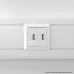 USB зарядное устройство 'Белое облако', Avanti, 2.1А, 2 мод.