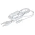 Кабель питания для линейного светильника ЭРА FTS-C5-plug-1,5 1,5 м с выключателем коннектор IEC C5