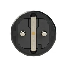 Вилка каб 16А/250V/2P+E/IP54 корпус черный, маркер черный