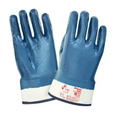 Перчатки 2Hands 0533, р-р 10 джерси/полное покрытие нитрилом, манжет крага