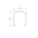 Панель SMART-P98-DIM-G-IN White 230V, 1.5A, 0/1-10V, Rotary, 2.4G ARL, стекло