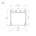 Профиль PLS-LOCK-H25-FS-2000 ANOD (ARL, Алюминий)