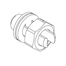 Заземляющая шпилька М10 (комплект) латунь