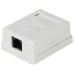 Компьютерная розетка ЭРА RJ-45 категория 5е неэкранированная 1-порт упаковка 1 шт.