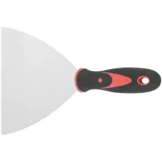 Шпатель, нерж.сталь, прорезиненная ручка  6 (1 0  мм)