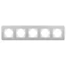 Рамка алюминиевая FRM-AKIRY-SFAL-5-SR