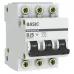 Выключатель автоматический 3P 25А (B) 4,5кА ВА 47-29 Basic