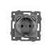 Механизм розетки с USB зарядкой SCT-MUAA-PL-GR-V 250V, 16A