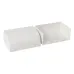 Заглушка (100х40) (2 шт) Plast EKF Белый