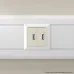 USB зарядное устройство 'Ванильная дымка', Avanti, 2.1А, 2 мод.