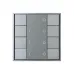 Панель кнопочная INTELLIGENT DALI-201-23-4G-DIM-DT6-IN Silver BUS, Frame IARL, IP20 металл, 3 года