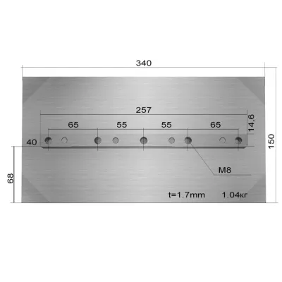 Лопасти для TSS DMD1000 (к-т из 4 лопастей)
