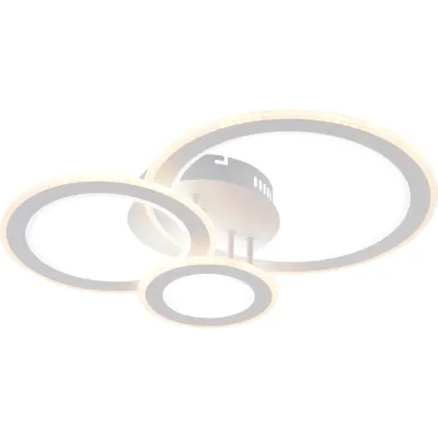 Светильник потолочный светодиодный Rivoli Mirela 6142-101 LED 81 Вт 3000 - 6000 К c пультом