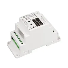 Конвертер INTELLIGENT ARLIGHT DALI-DMX-301-82-D2-DIN White (12-48V, Reverse) (ARL, IP20 Пластик, 5 лет)