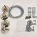 Крепления для светодиодных панелей серии PROM-3 UFL-H01 SILVER 100 POLYBAG