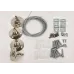 Крепления для светодиодных панелей серии PROM-3 UFL-H01 SILVER 100 POLYBAG