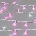 Гирлянда светодиодная декоративная ARD-STRING-CLASSIC-10000-WHITE-100LED-FLASH PINK 230V, 7W ARDCL, IP65