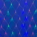 Сетка светодиодная с контроллером 240 светодиодов 2.5х2 м разноцветная IP20 прозрачный провод ULD-N2520-240/DTA MULTI IP20