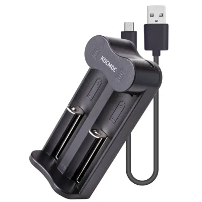 Зарядное устройство автоматическое KOC701USB для Li-ion аккумуляторов 2 слота