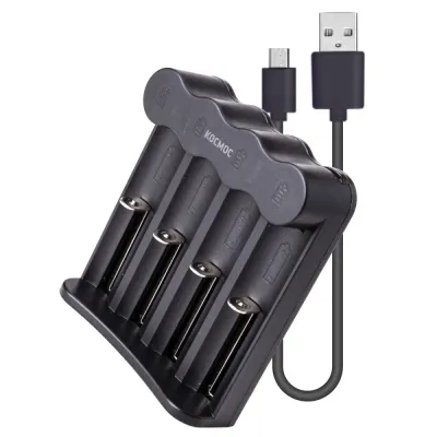Зарядное устройство автоматическое KOC703USB для Li-ion аккумуляторов 4 слота