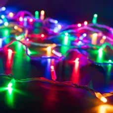 Гирлянда светодиодная декоративная ARD-STRING-CLASSIC-10000-WHITE-100LED-LIVE RGB 230V, 7W ARDCL, IP65