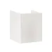 Соединитель (40х40) (4 шт) Plast EKF Белый