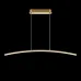 Светильник подвесной  Maytoni Curve MOD243PL-L18BSK LED 15W Латунь