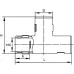Тройник открывающийся, IP40, д.25мм (розница)